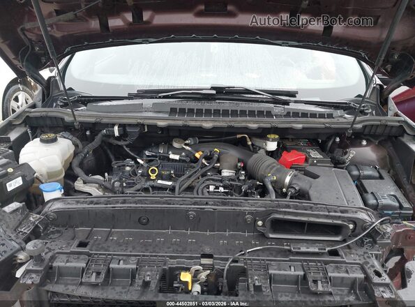 2FMPK4J93MBA13323 2021 FORD EDGE Maroon უკანა ხედი
