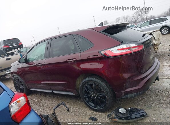 2FMPK4J93MBA13323 2021 FORD EDGE Maroon 
