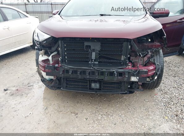 2FMPK4J93MBA13323 2021 FORD EDGE Maroon წინა ხედი