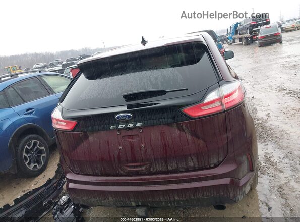 2FMPK4J93MBA13323 2021 FORD EDGE Maroon 