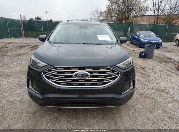 2FMPK4J93NBA97340 2022 FORD EDGE Black Вид щитка приладів