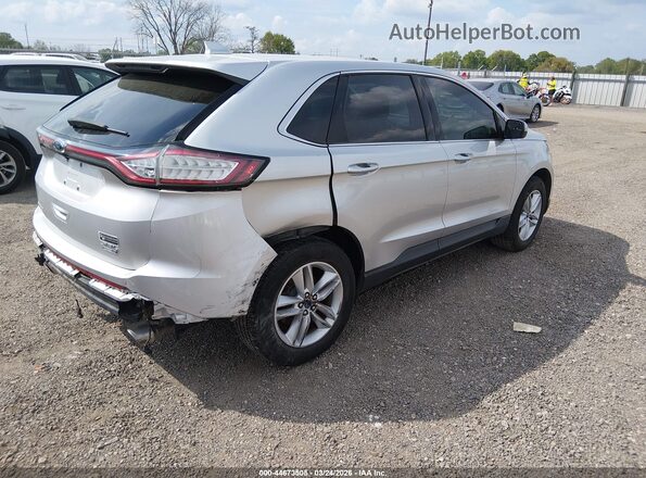 2FMPK4J94HBB78867 2017 FORD EDGE Silver Հետևի աջ