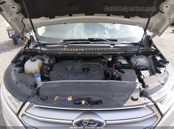 2FMPK4J94HBB78867 2017 FORD EDGE Silver Հետևի տեսք
