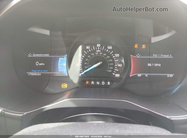 2FMPK4J94HBB78867 2017 FORD EDGE Silver Հետևի նստատեղերի տեսք