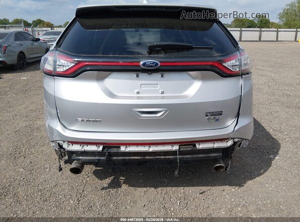 2FMPK4J94HBB78867 2017 FORD EDGE Silver Դիմացի տեսք