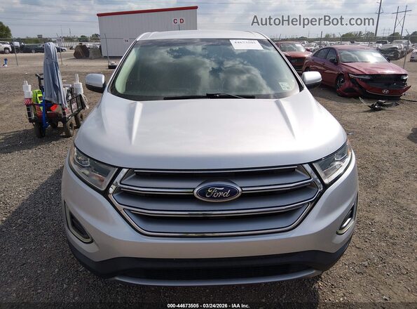 2FMPK4J94HBB78867 2017 FORD EDGE Silver Սալոնի հետևի տեսք