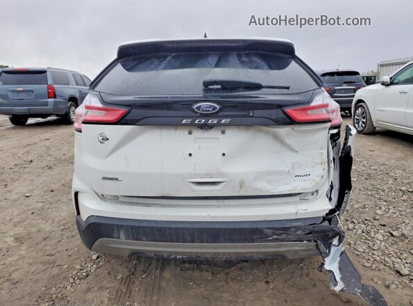 2FMPK4J94MBA13699 2021 FORD EDGE White უკანა ხედი