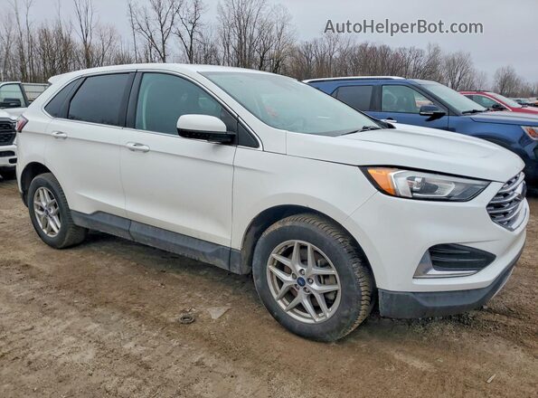 2FMPK4J94NBA05393 2022 FORD EDGE White Передня права чверть