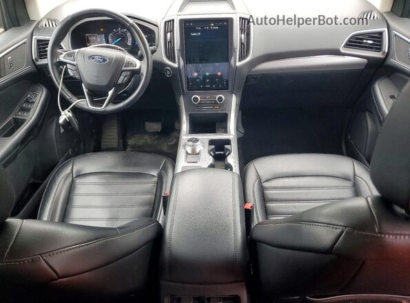 2FMPK4J94NBA05393 2022 FORD EDGE White Вид панелі приладів