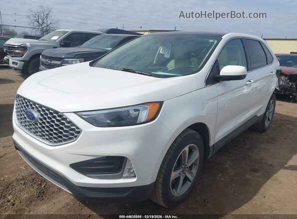 2FMPK4J94RBA43194 2024 FORD EDGE Белый Передняя левая четверть