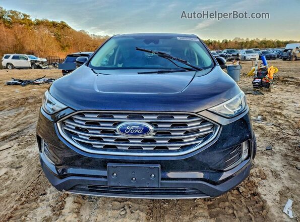 2FMPK4J95MBA57176 2021 FORD EDGE Black Вид спереду
