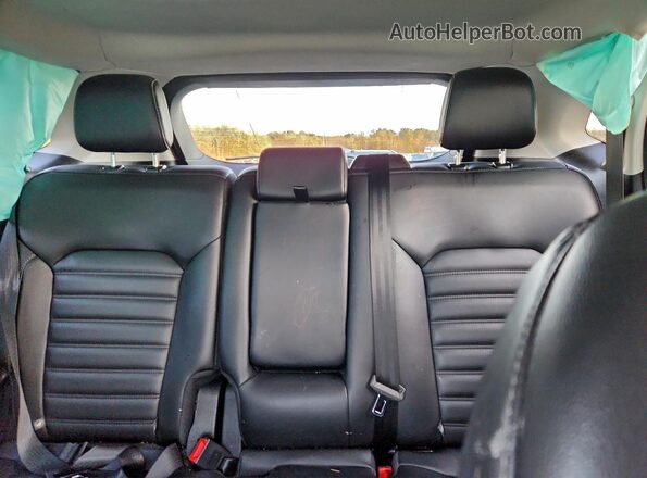 2FMPK4J95MBA57176 2021 FORD EDGE Black Вид задніх сидінь