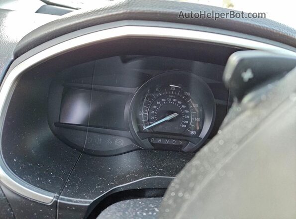 2FMPK4J95MBA57176 2021 FORD EDGE Black Вид щитка приладів