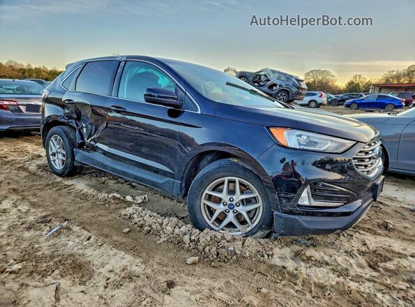 2FMPK4J95MBA57176 2021 FORD EDGE Black Передня права чверть