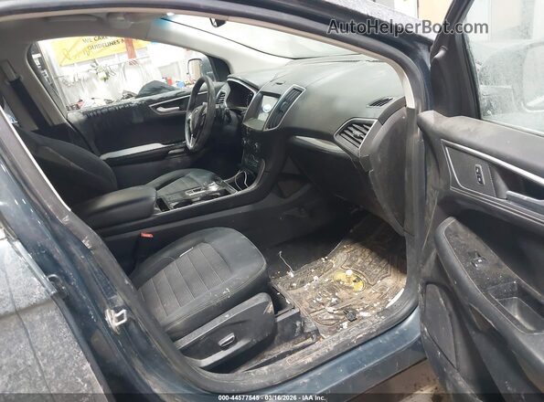 2FMPK4J96KBB93328 2019 FORD EDGE Blue Vista interior delantera