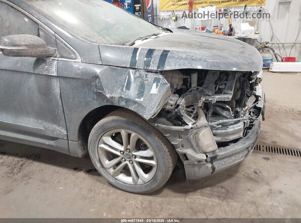 2FMPK4J96KBB93328 2019 FORD EDGE Blue Vista frontal