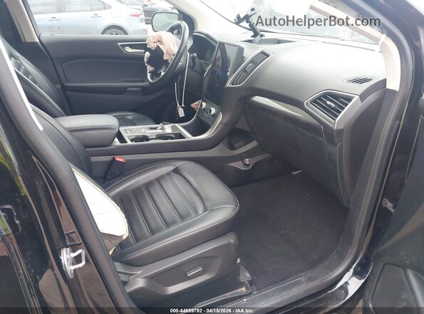 2FMPK4J96PBA47230 2023 FORD EDGE Black Widok wnętrza z przodu
