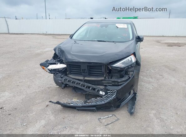 2FMPK4J96PBA47230 2023 FORD EDGE Black Widok zestawu wskaźników