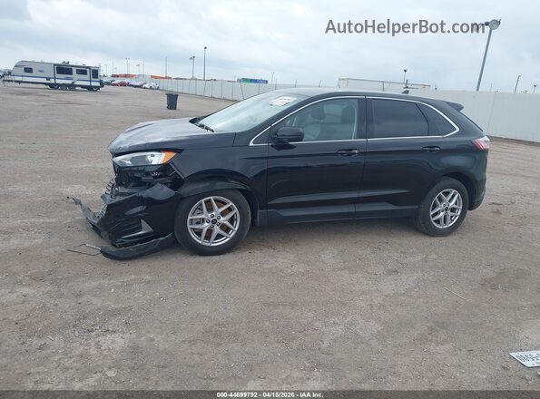 2FMPK4J96PBA47230 2023 FORD EDGE Black Widok wnętrza 360 stopni