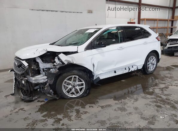 2FMPK4J96RBA76309 2024 FORD EDGE White Առջևի ձախ երեք քառորդ տեսարան