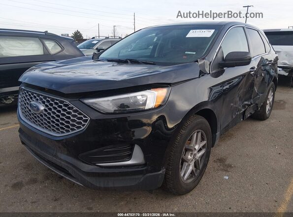 2FMPK4J96RBA88928 2024 FORD EDGE Black Передня ліва чверть