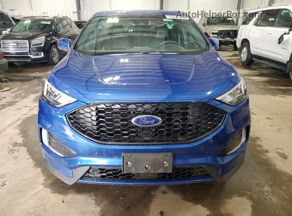 2FMPK4J96RBB11396 2024 FORD EDGE Синий Вид спереди