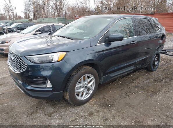 2FMPK4J96RBB16095 2024 FORD EDGE Gray Vista tres cuartos delantera izquierda