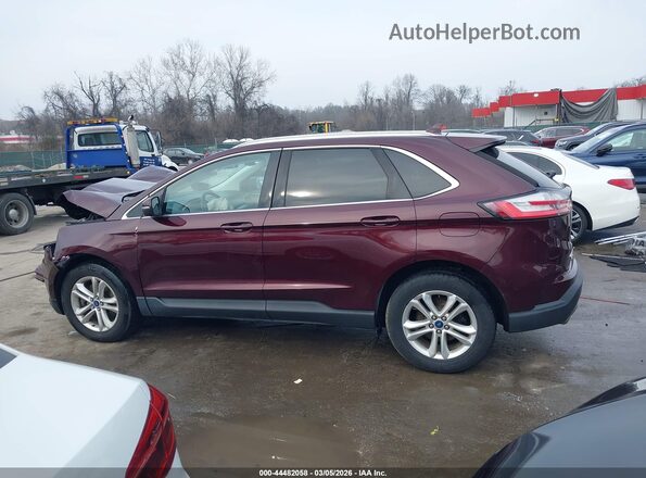 2FMPK4J97KBB92253 2019 FORD EDGE Burgundy 