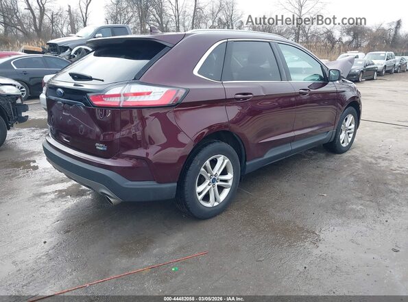 2FMPK4J97KBB92253 2019 FORD EDGE Burgundy 