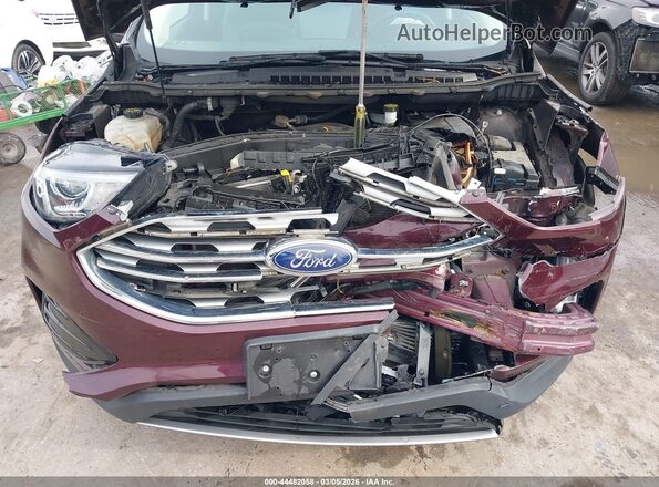 2FMPK4J97KBB92253 2019 FORD EDGE Burgundy 