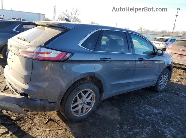 2FMPK4J97MBA39682 2021 FORD EDGE Gray Հետևի աջ