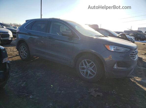 2FMPK4J97MBA39682 2021 FORD EDGE Gray Առջևի աջ