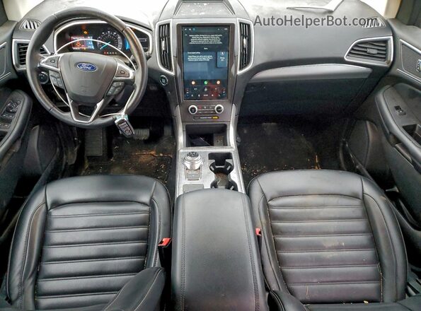 2FMPK4J97MBA62329 2021 FORD EDGE Silver Dashboard view