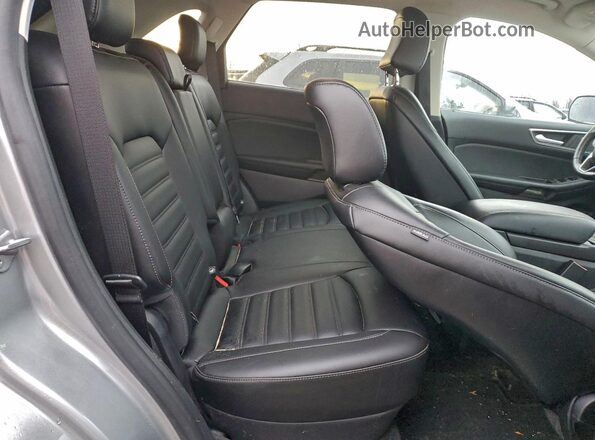 2FMPK4J97MBA62329 2021 FORD EDGE Silver Rear seats view