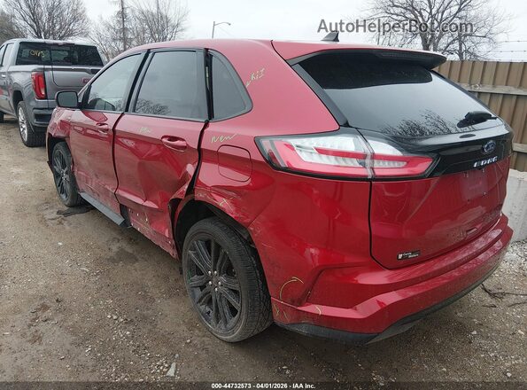 2FMPK4J97NBB13233 2022 FORD EDGE Red Tył lewy