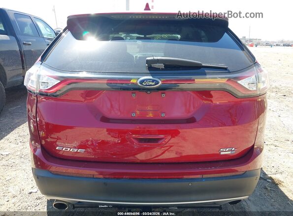 2FMPK4J98JBB57557 2018 FORD EDGE Красный 