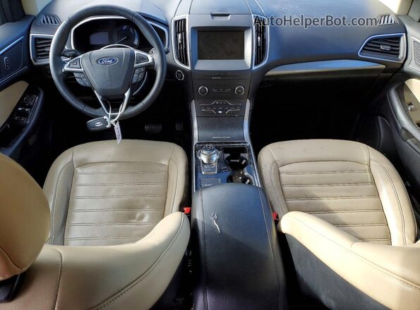 2FMPK4J98KBB84713 2019 FORD EDGE Blue 