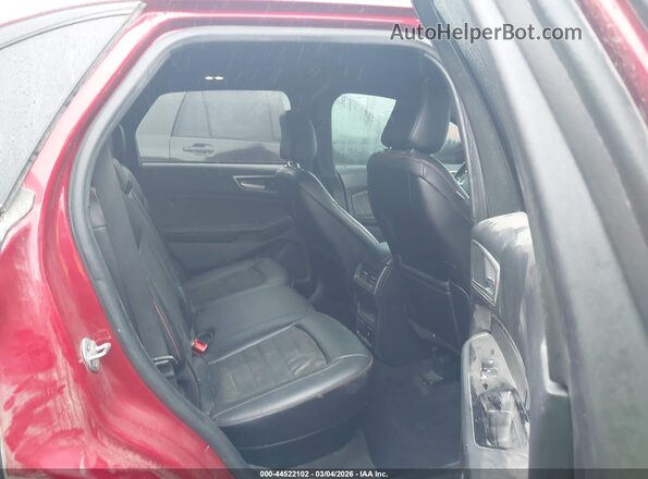 2FMPK4J98LBB33360 2020 FORD EDGE Red VIN sticker view