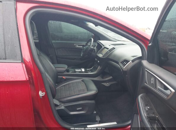 2FMPK4J98LBB33360 2020 FORD EDGE Red Front interior view