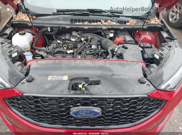 2FMPK4J98LBB33360 2020 FORD EDGE Red Rear view