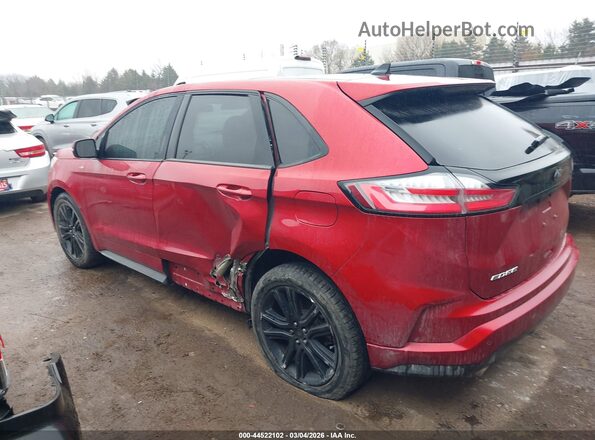 2FMPK4J98LBB33360 2020 FORD EDGE Red 360 interior view