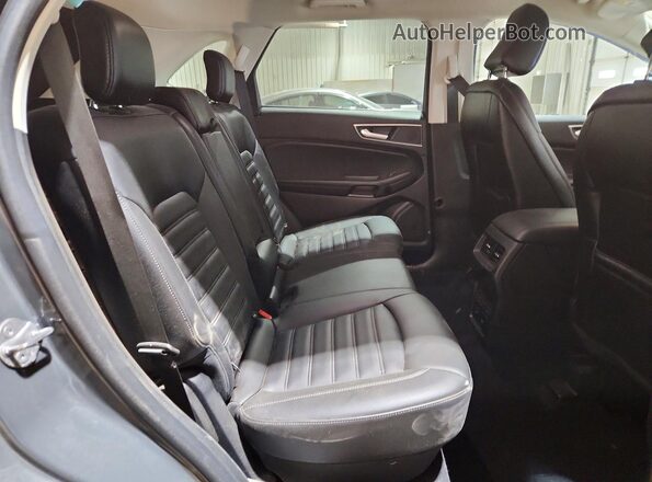 2FMPK4J98MBA48469 2021 FORD EDGE Black Вид задньої частини салону