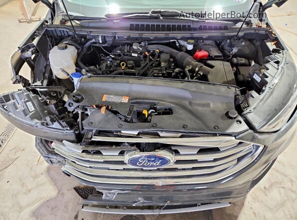 2FMPK4J98MBA48469 2021 FORD EDGE Black Вид підкапотного простору
