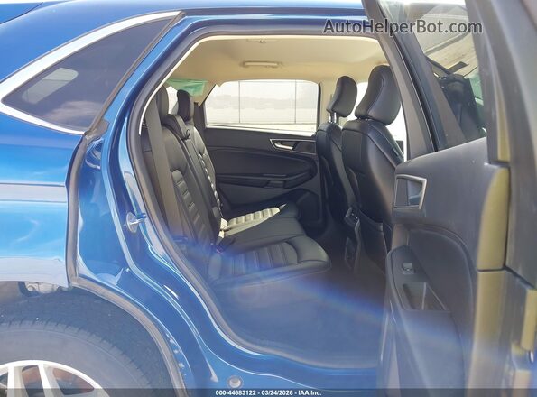 2FMPK4J98NBA42995 2022 FORD EDGE Blue Вид наклейки з VIN-кодом