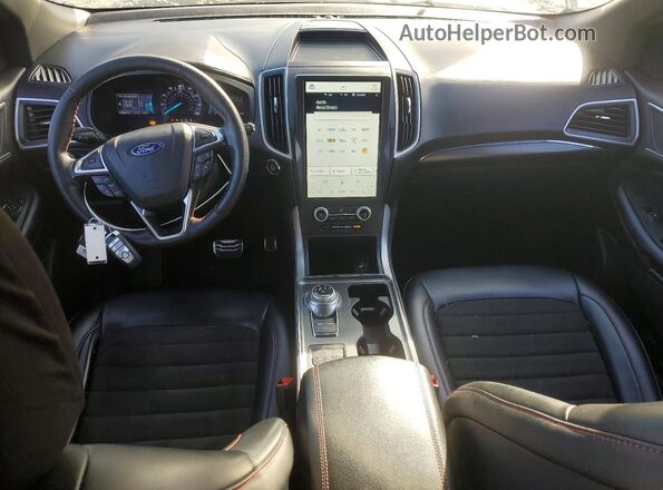 2FMPK4J98NBB11376 2022 FORD EDGE Red წინა პანელის ხედი