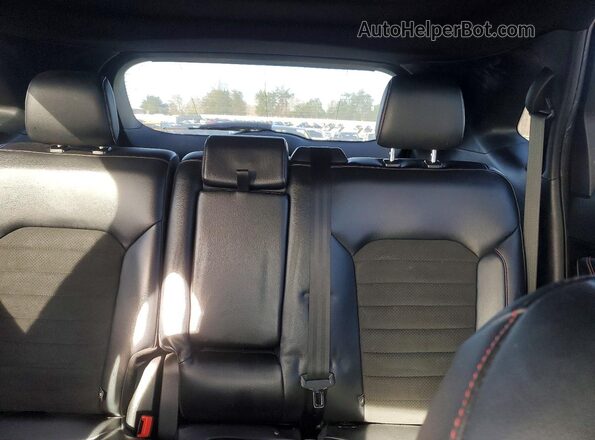 2FMPK4J98NBB11376 2022 FORD EDGE Red უკანა სავარძლების ხედი