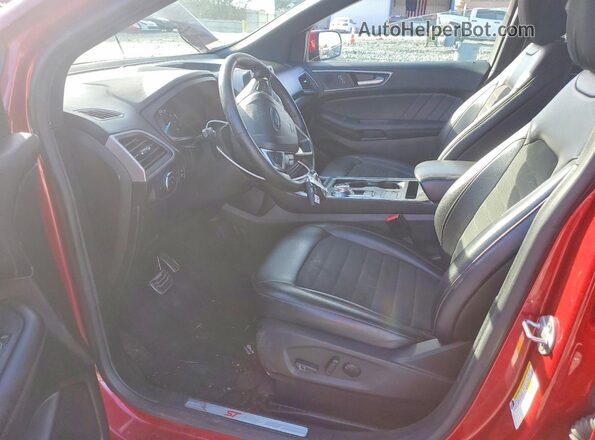 2FMPK4J98NBB11376 2022 FORD EDGE Red წინა სალონის ხედი