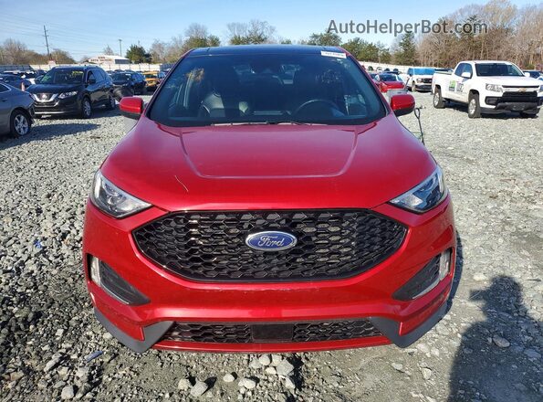 2FMPK4J98NBB11376 2022 FORD EDGE Red წინა ხედი
