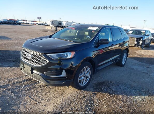 2FMPK4J98PBA20949 2023 FORD EDGE Black Առջևի ձախ երեք քառորդ տեսարան