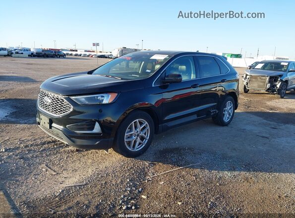 2FMPK4J98PBA20949 2023 FORD EDGE Black Դիմացի տեսք
